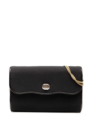 Gucci Pre-Owned 20th Century Canvas Interlocking G Chain shoulder bag - Black