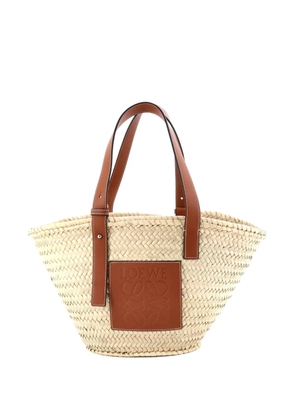 Loewe Pre-Owned Basket Raffia Medium tote bag - Brown