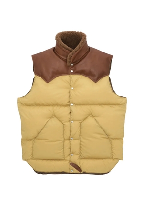 Fortela shearling-collar gilet - Neutrals