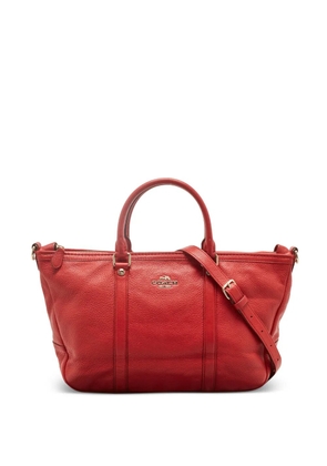 Coach leather tote bag - Red