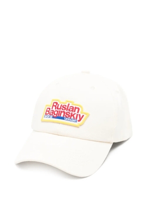 Ruslan Baginskiy logo-patch baseball cap - Neutrals