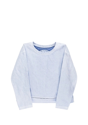 Issey Miyake Sculptural sweatshirt tote bag - Blue