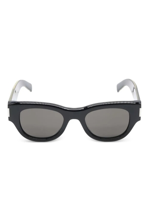 Saint Laurent Pre-Owned 2020s rectangle sunglasses - Black