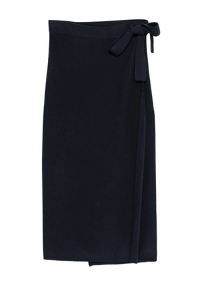 Gran Sasso tie-waist skirt - Blue
