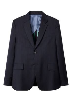 Paul Smith pinstripe wool blazer - Blue