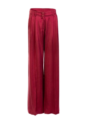 Silvia Tcherassi Opal buttoned trousers - Red