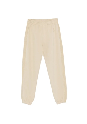 Patrizia Pepe elasticated sand track pants - Neutrals