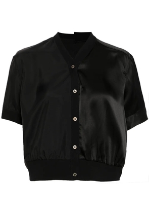 JNBY V-neck button-down shirt - Black