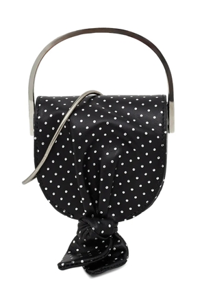 Aquazzura micro Bow Tie tote bag - Black