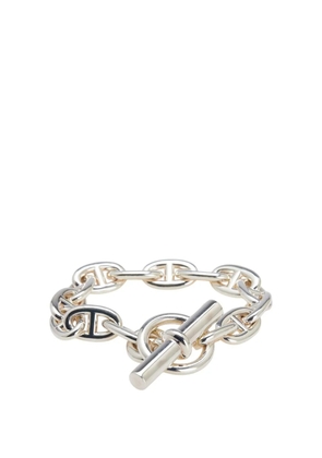 Hermès Pre-Owned 2010-2025 Medium Sterling Silver Chain D'Ancre bracelet