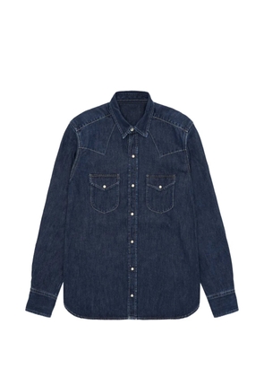 Fortela flap-pocket shirt - Blue