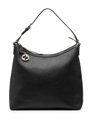 Gucci Pre-Owned 2000-2015 Leather GG Charm tote bag - Black