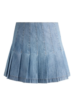 alice + olivia Carter denim skirt - Blue