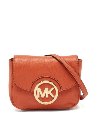 Michael Kors Vintage pre-owned Fulton logo-plaque cross body bag - Orange