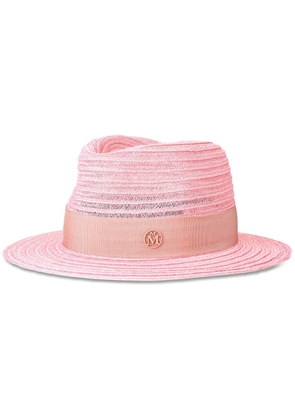 Maison Michel André straw fedora hat - Pink