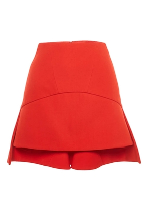 Givenchy Pre-Owned wool mini skirt - Red