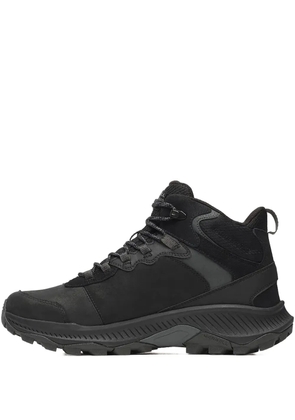 Merrell lace-up panelled boots - Black