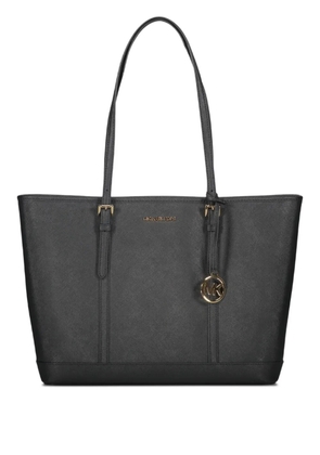 Michael Kors leather top-zip tote bag - Black
