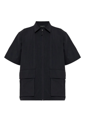 rag & bone zip-up shirt - Black