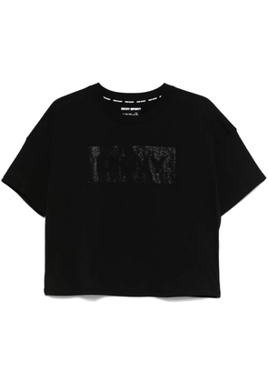 DKNY stud-embellished T-shirt - Black