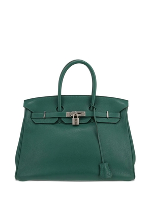 Hermès Pre-Owned 2015 35 Birkin handbag - Green