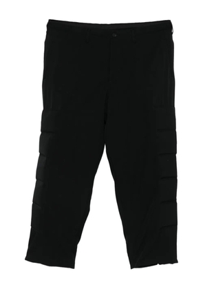 Yohji Yamamoto cargo-pocket trousers - Black