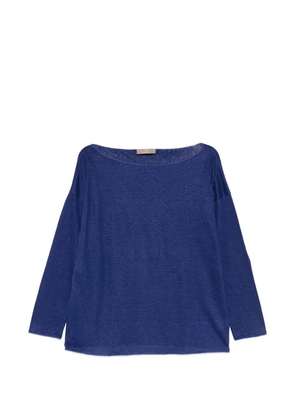 Cruciani long-sleeve top - Blue