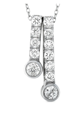 LB Exclusive 14K white gold diamond necklace - Silver