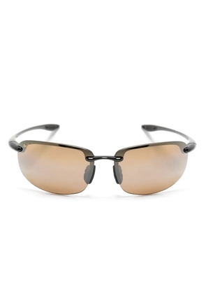 Maui Jim Hookipa rectangle-frame sunglasses - Black