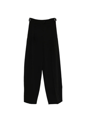 Patrizia Pepe strap wide trousers - Black