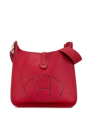 Hermès Pre-Owned 2003 Taurillon Clemence Evelyne I GM crossbody bag - Red