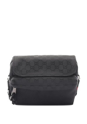 Gucci Pre-Owned medium GG-monogram cross body bag - Black