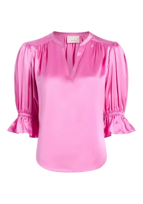 Cinq A Sept Fiona V-neck blouse - Pink