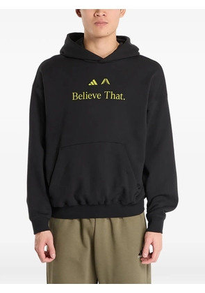 adidas x Anthony Edwards kangaroo-pocket hoodie - Black