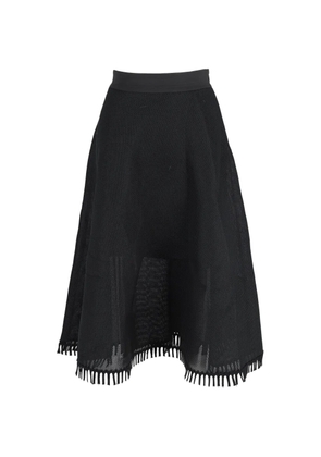 DKNY Vintage mesh midi skirt - Black