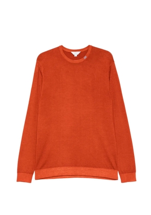 Malo crew-neck sweater - Orange
