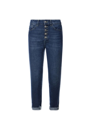 DONDUP buttoned five-pocket jeans - Blue