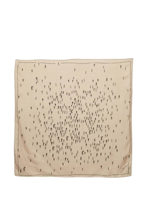 Lanvin Pre-Owned printed scarf - Neutrals