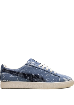 PUMA Clyde 'Faded Denim/Frosted Ivory' sneakers - Blue