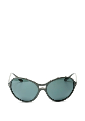 CHANEL Pre-Owned 2007 round-frame sunglasses - Grey