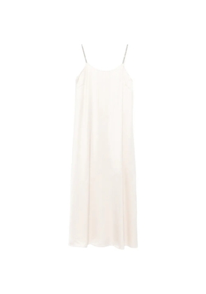 Peserico chain strap dress - Neutrals