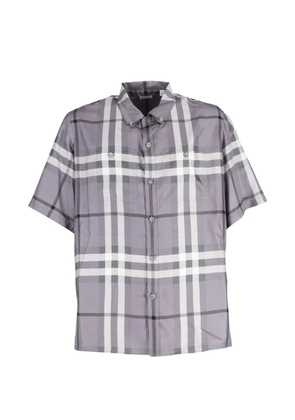 Burberry Pre-Owned Bethnal check shirt - Grey