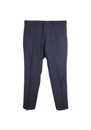 Burberry Pre-Owned wool tailored trousers - Blue