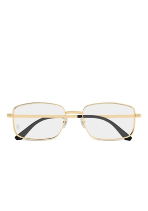 Cartier Eyewear rectangle-frame glasses - Gold