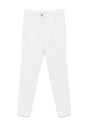 Brunello Cucinelli cotton straight-leg trousers - Neutrals