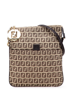 Fendi Pre-Owned 2010-2025 Zucchino Canvas Forever crossbody bag - Brown