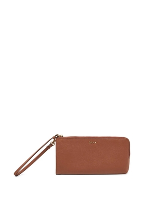 DKNY Vintage leather wallet - Brown
