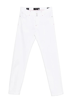 Kiton slim-fit jeans - White