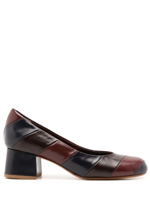Sarah Chofakian Murakami 40mm leather pumps - Brown