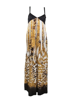 Just Cavalli Vintage printed midi dress - Black